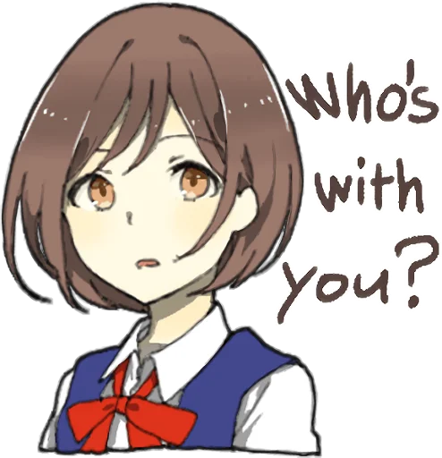 😠 Стикер «Yandere Girlfriend Sticker ENG» для Telegram