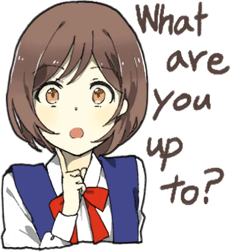 🤔 Стикер «Yandere Girlfriend Sticker ENG» для Telegram