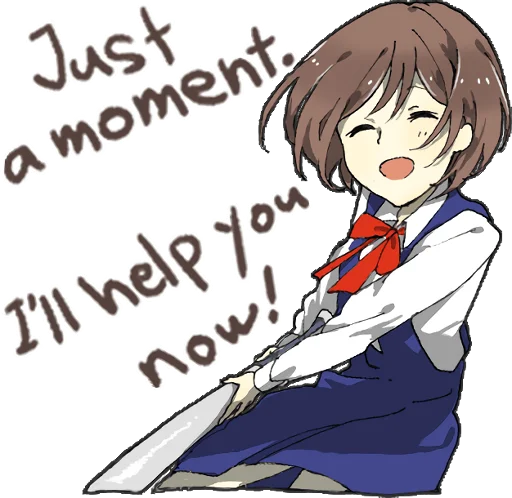 Стикерпак Yandere Girlfriend Sticker ENG для Telegram