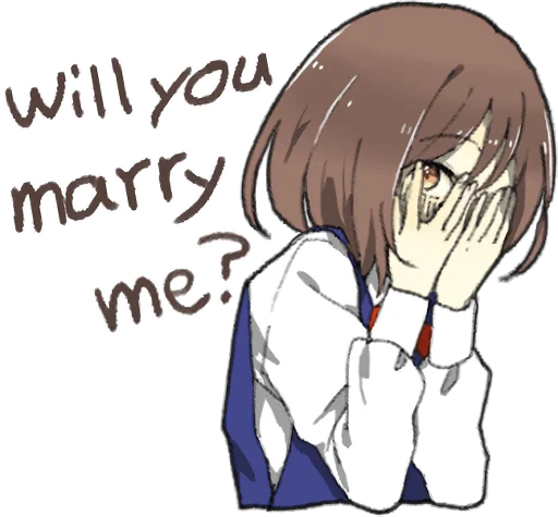 😖 Стикер «Yandere Girlfriend Sticker ENG» для Telegram