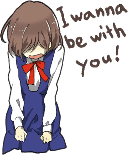 ❤️‍🩹 Стикер «Yandere Girlfriend Sticker ENG» для Telegram