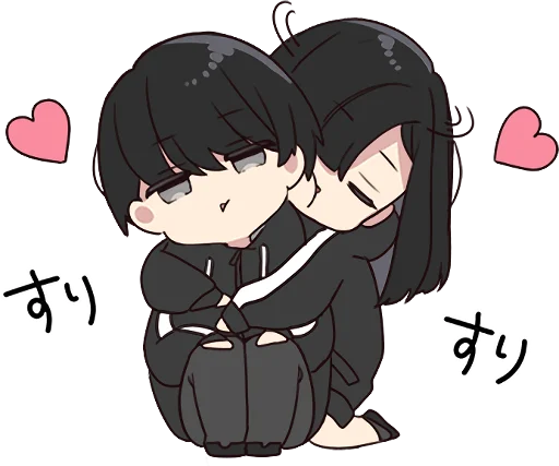 😘 Стикер «Yurudara-chan» для Telegram
