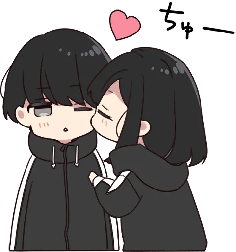 😘 Стикер «Yurudara-chan» для Telegram