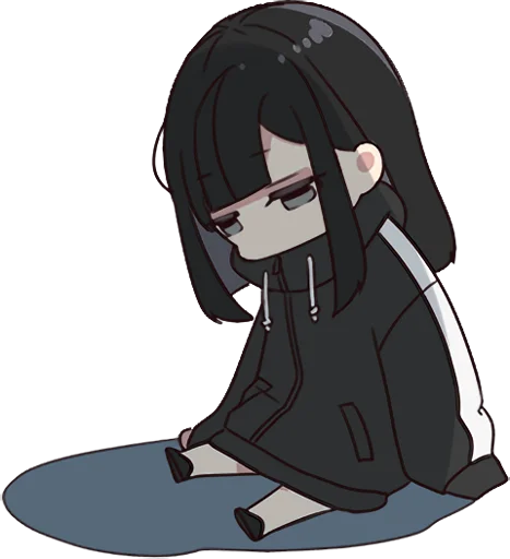 😒 Стикер «Yurudara-chan» для Telegram