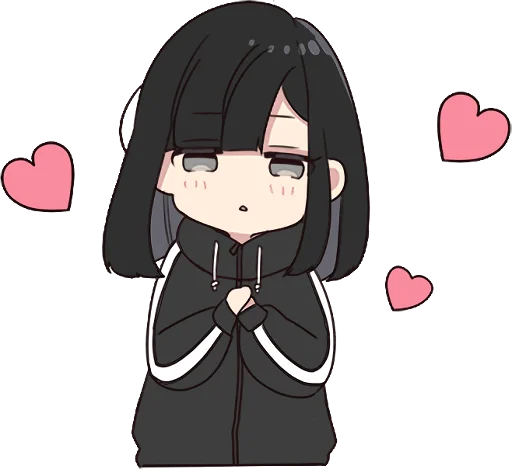 😍 Стикер «Yurudara-chan» для Telegram