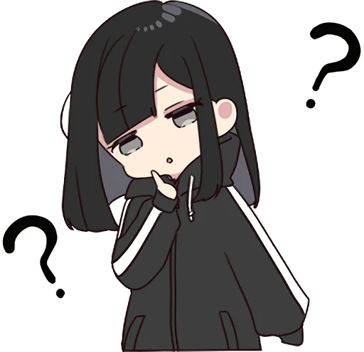 ❓ Стикер «Yurudara-chan» для Telegram