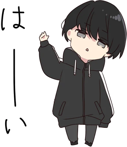 👋 Стикер «Yurudara-chan» для Telegram