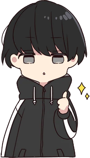 👍 Стикер «Yurudara-chan» для Telegram