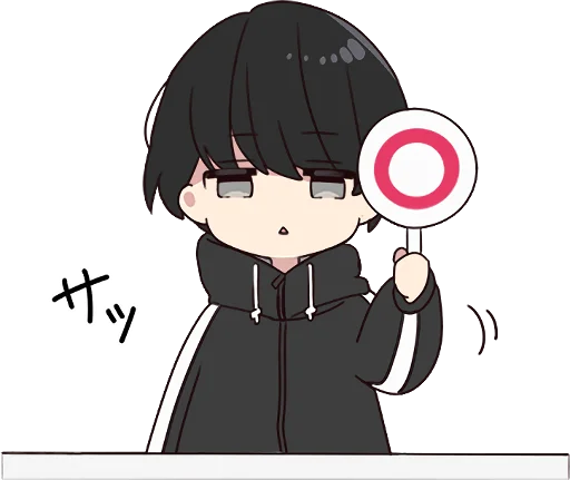 ⭕ Стикер «Yurudara-chan» для Telegram