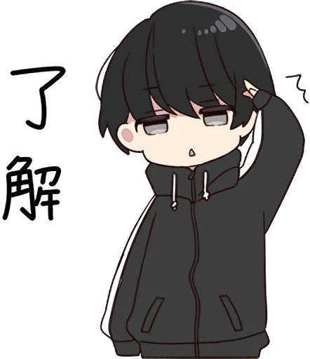 👍 Стикер «Yurudara-chan» для Telegram