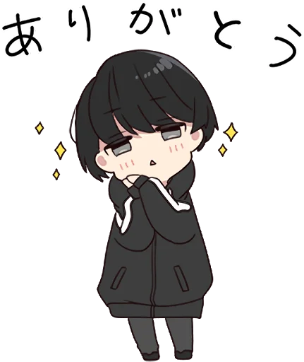 🤩 Стикер «Yurudara-chan» для Telegram