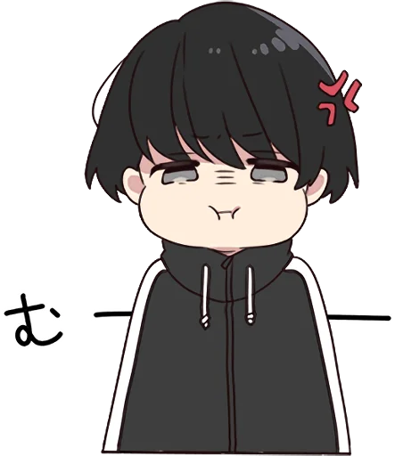 😠 Стикер «Yurudara-chan» для Telegram