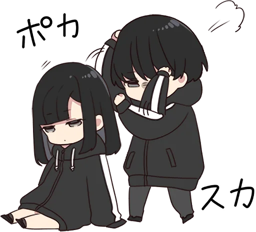😡 Стикер «Yurudara-chan» для Telegram