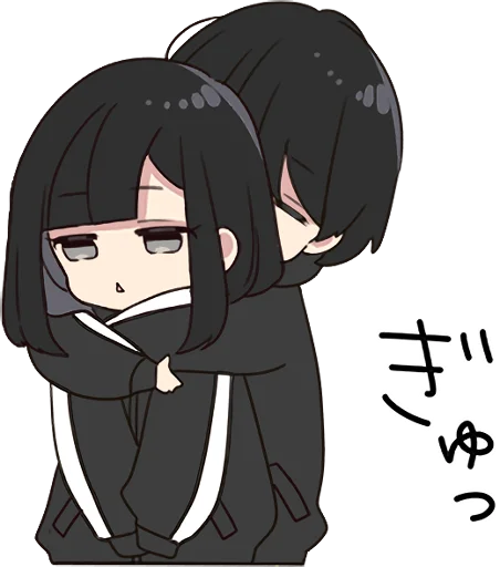 ❤️ Стикер «Yurudara-chan» для Telegram