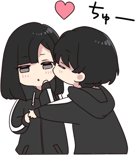 😘 Стикер «Yurudara-chan» для Telegram