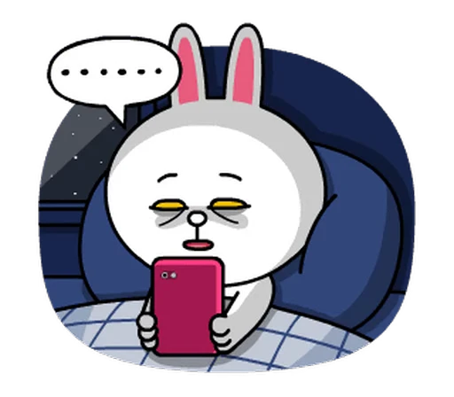 😑 Стикер «LINE Characters» для Telegram
