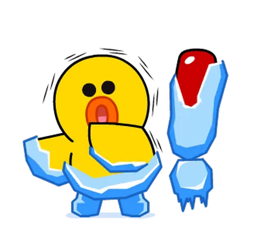 😮 Стикер «LINE Characters» для Telegram