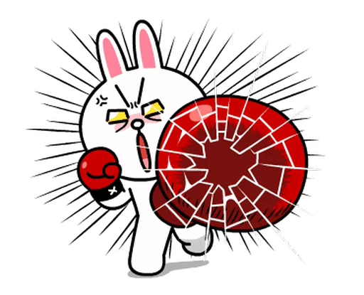 😡 Стикер «LINE Characters» для Telegram