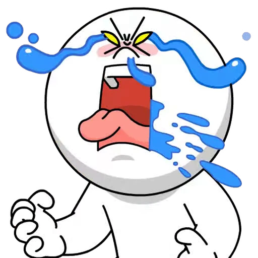 😭 Стикер «LINE Characters» для Telegram