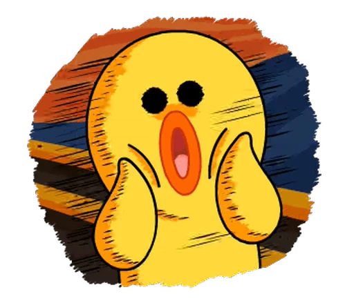 😱 Стикер «LINE Characters» для Telegram