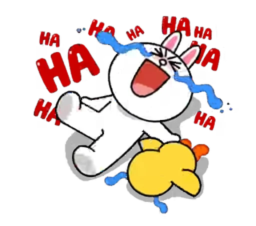 🤣 Стикер «LINE Characters» для Telegram
