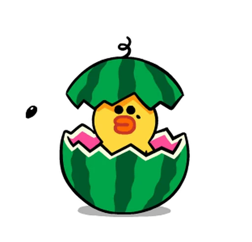 👀 Стикер «LINE Characters» для Telegram