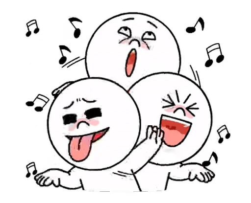 🤪 Стикер «LINE Characters» для Telegram