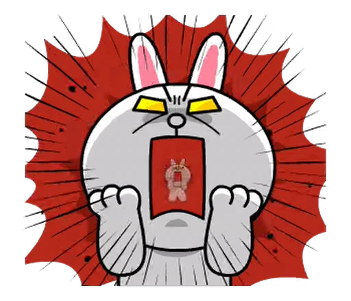 😱 Стикер «LINE Characters» для Telegram