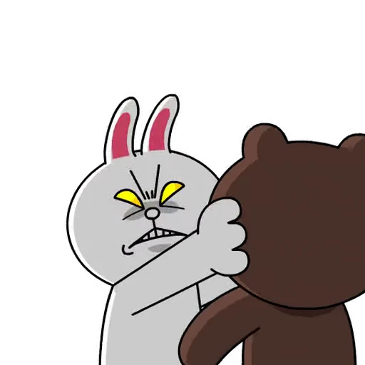 😡 Стикер «LINE Characters» для Telegram