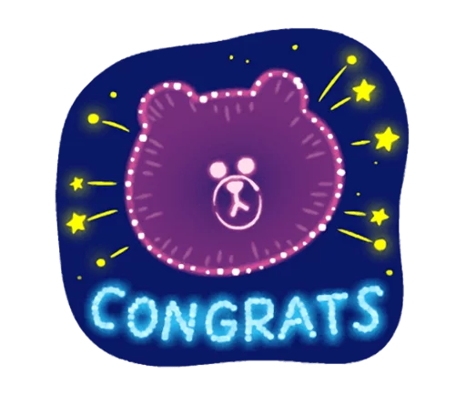 🎉 Стикер «LINE Characters Cute and Soft Summer» для Telegram