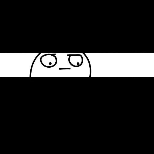 🤨 Стикер «Linear man» для Telegram