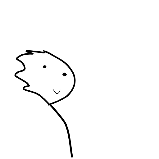 🙂 Стикер «Linear man» для Telegram
