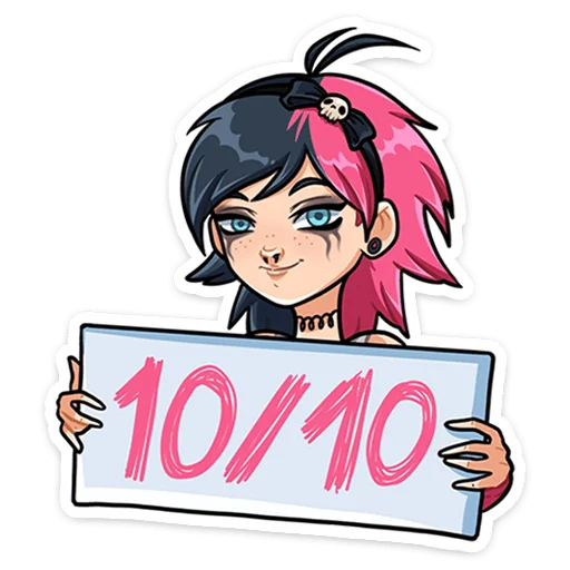 🔟 Стикер «Линка» для Telegram