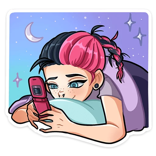 🌃 Стикер «Линка» для Telegram