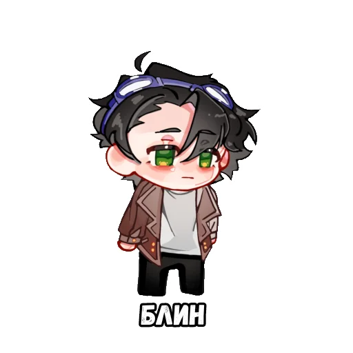 😐 Стикер «Егор Линч» для Telegram