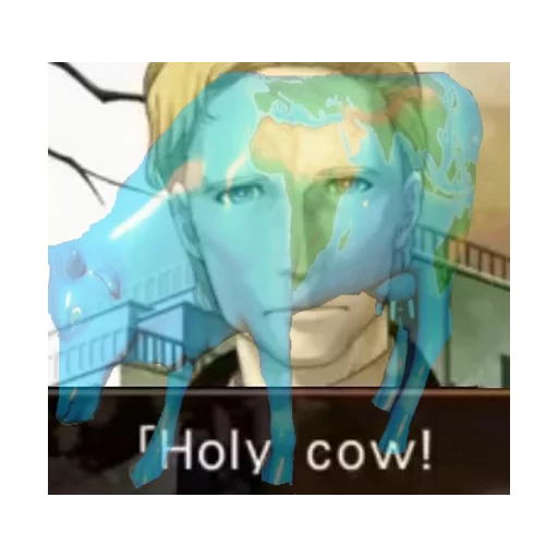 🐮 Стикер «Lintahlo&;s Bizarre Adventure» для Telegram