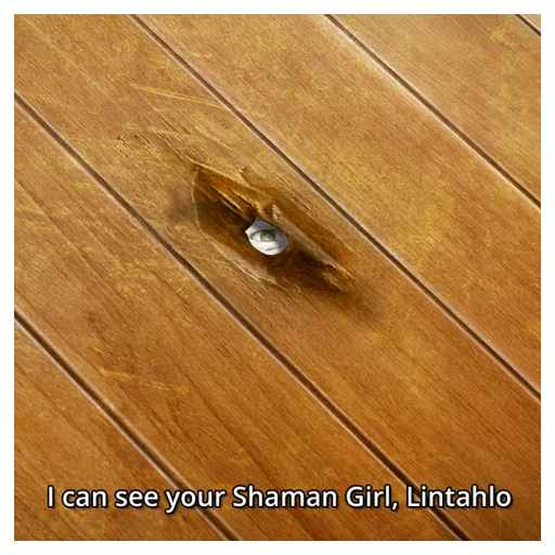 👀 Стикер «Lintahlo&;s Bizarre Adventure» для Telegram