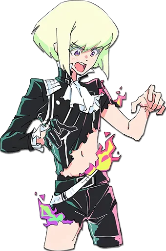😨 Стикер «Lio Fotia • Promare • Fan arts» для Telegram