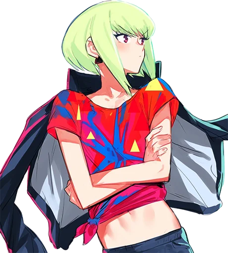😕 Стикер «Lio Fotia • Promare • Fan arts» для Telegram