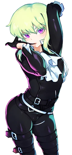 😚 Стикер «Lio Fotia • Promare • Fan arts» для Telegram