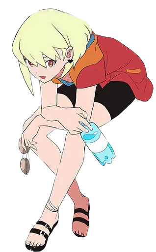 😏 Стикер «Lio Fotia • Promare • Fan arts» для Telegram