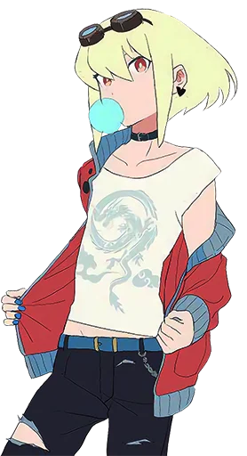 ❔ Стикер «Lio Fotia • Promare • Fan arts» для Telegram