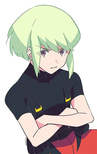 😕 Стикер «Lio Fotia • Promare • Fan arts» для Telegram