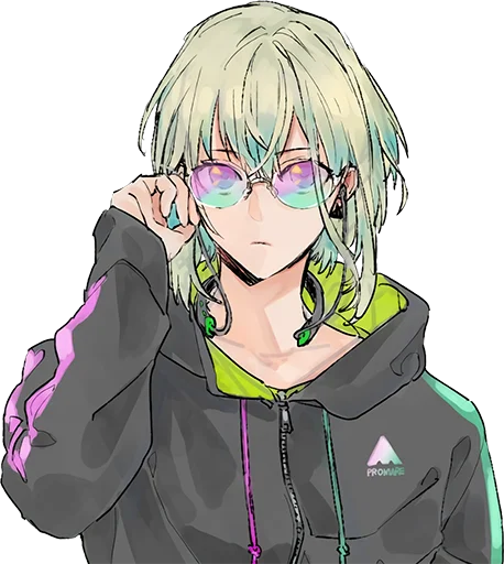 😎 Стикер «Lio Fotia • Promare • Fan arts» для Telegram