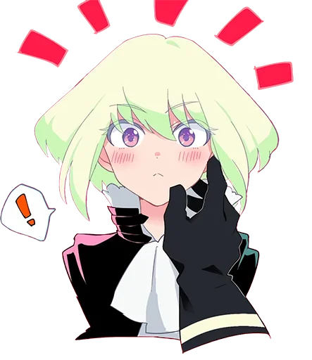 😳 Стикер «Lio Fotia • Promare • Fan arts» для Telegram