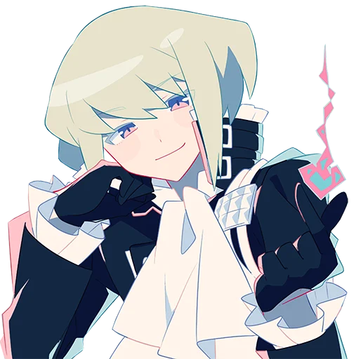😘 Стикер «Lio Fotia • Promare • Fan arts» для Telegram