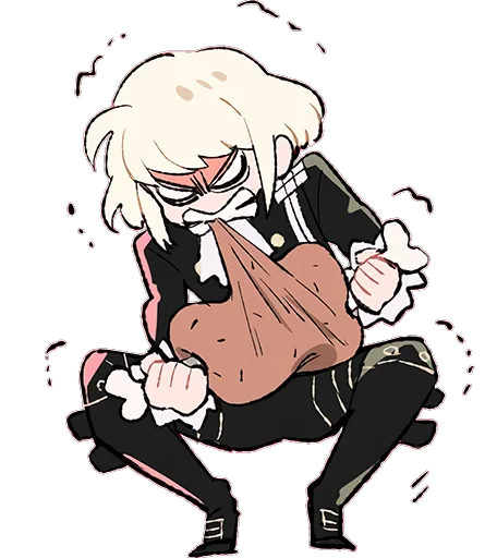 🍖 Стикер «Lio Fotia • Promare • Fan arts» для Telegram