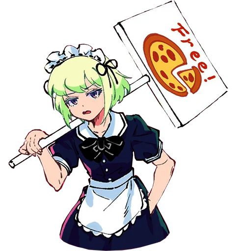 😒 Стикер «Lio Fotia • Promare • Fan arts» для Telegram