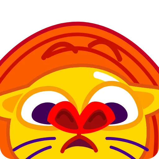 😳 Стикер «Leo the Cat» для Telegram