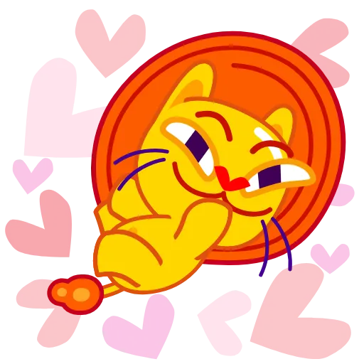 🥰 Стикер «Leo the Cat» для Telegram